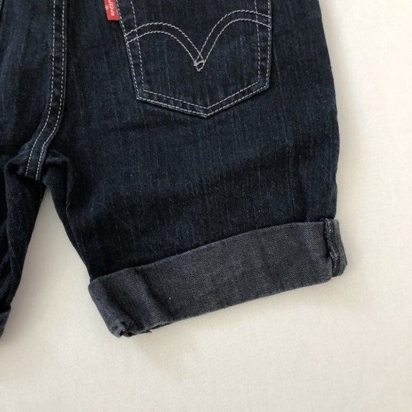 Levi's Shorts Kids 12 Blue Denim Bermuda Shorts Regular Fit Size 12 (24x6) - Picture 9 of 14